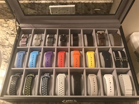 apple watch band storage|apple watch band storage case.